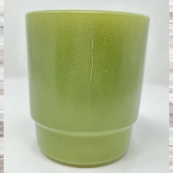 Vintage Anchor Hocking Fire King Green Mug - Picture 3 of 5